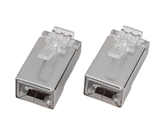 Экранированный разъем RJ-45 (8P8C) PROCONNECT под витую пару, FTP категория 5e, 5шт 05-1023-9 – изображение 4
