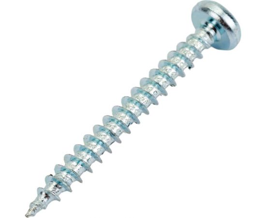 Универсальный шуруп ЕВРОПАРТНЕР multi, полукруглая головка, tx25, zn, 4,5x40 мм, 20 шт. Т6 1574 1 – изображение 3