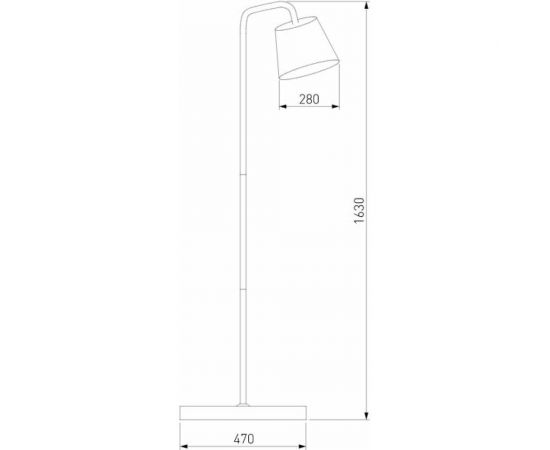 Напольный светильник Eurosvet - 01135/1 / черный a061346 – изображение 3