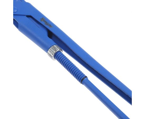 Трубный ключ TUNDRA рычажный плоский зажим 90, раскрытие до 35 мм, №1, 1"" 1187504 – изображение 4