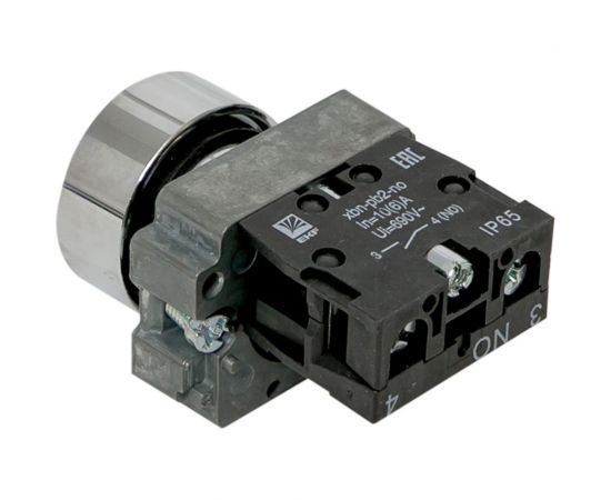 Кнопка EKF BA21 черная NO IP65 PROxima xb2-ba21-65 – изображение 2