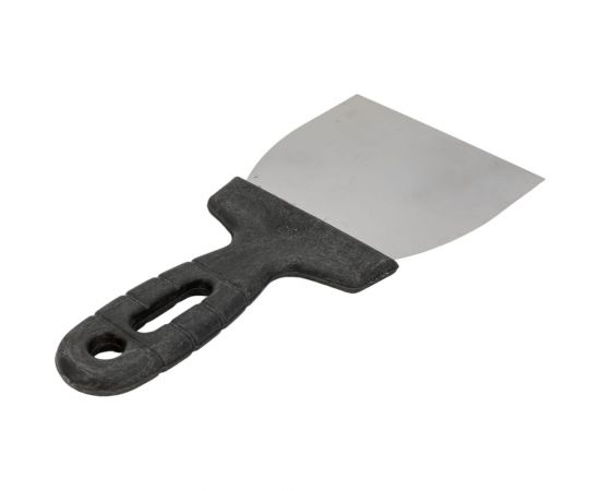 Шпатель Управдом нержавеющий с пластиковой ручкой, 100 мм 053222-100 4100003388 – изображение 3