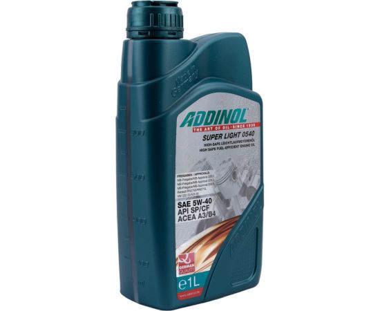 Моторное масло Addinol Super Light 0540 синтетическое, 5W-40, 1л 72097707 – изображение 2