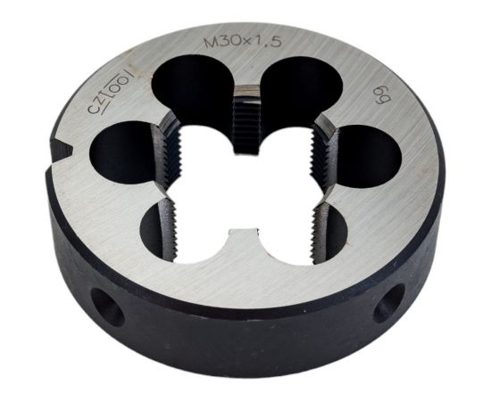 Плашка Bucovice Tools M 30 Шаг 1.5 115CrV3 65x18мм 210302 – изображение 3