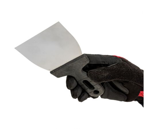 Шпатель Управдом нержавеющий с пластиковой ручкой, 100 мм 053222-100 4100003388 – изображение 4