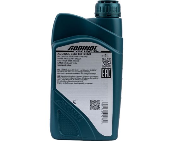 Моторное масло Addinol Super Light 0540 синтетическое, 5W-40, 1л 72097707 – изображение 4