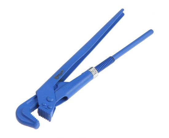 Трубный ключ TUNDRA рычажный плоский зажим 90, раскрытие до 35 мм, №1, 1"" 1187504 – изображение 2