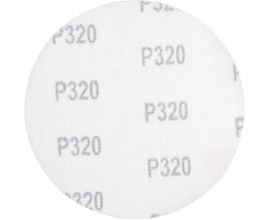Шлифлист круглый самосцепляющийся 5 шт, 125 мм, Р320 Gepard GP5014-320 – изображение 3