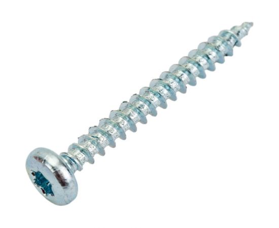 Универсальный шуруп ЕВРОПАРТНЕР multi, полукруглая головка, tx25, zn, 4,5x40 мм, 20 шт. Т6 1574 1 – изображение 4