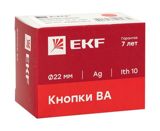 Кнопка EKF BA21 черная NO IP65 PROxima xb2-ba21-65 – изображение 5