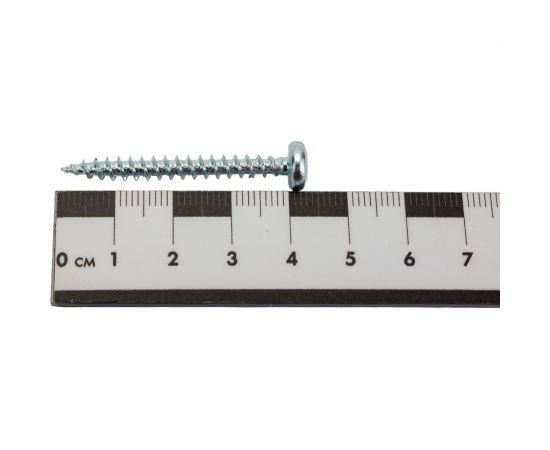 Универсальный шуруп ЕВРОПАРТНЕР multi, полукруглая головка, tx25, zn, 4,5x40 мм, 20 шт. Т6 1574 1 – изображение 5