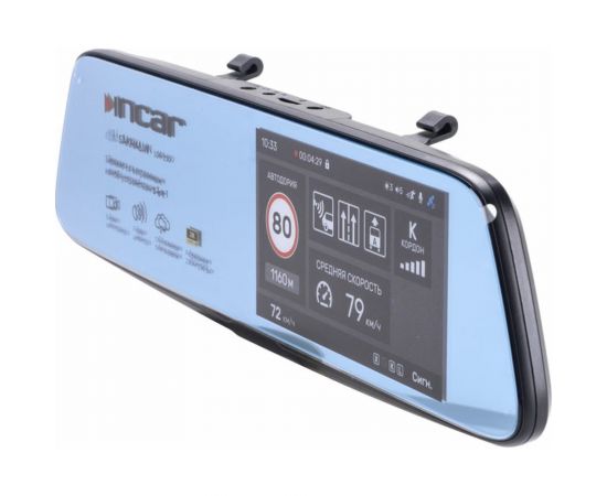 Комбо-устройство INCAR Sakhalin/GPS сигнатурный радар-детектор, видеорегистратор 2304х1296 SDR-230 – изображение 5