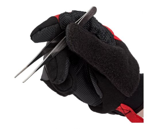 Прямой пинцет MOS нержавеющий 125 мм 67437М – изображение 2