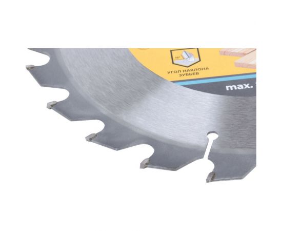 Диск пильный по дереву 216x32 мм, 24 зуба, кольцо 32/30 мм для циркулярных пил MOS 37680М – изображение 5