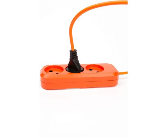 Сетевой удлинитель МПП УДЛИНИТЕЛЬ У-3-1,5, 1300 Вт, 6А, 3гнезда, 1,5 м, без заземления, оранжевый, ПВС, 2x0,75 999000000003601 – изображение 7