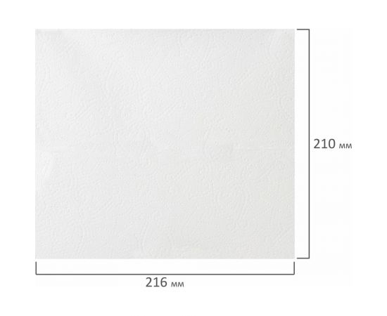 Бумажные полотенца LAIMA Premium Unit Pack 1 пачка, 200 листов, система H3, 2-слойные, 21x21.6 см, V-сложение 112140 – изображение 8