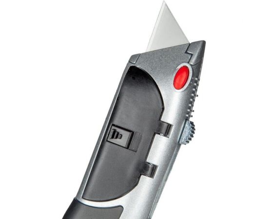 Универсальный нож Attache Selection SX2600 трапециевидный, ширина лезвия 19 мм, в комплекте 10 запасных лезвий 1432254 – изображение 7