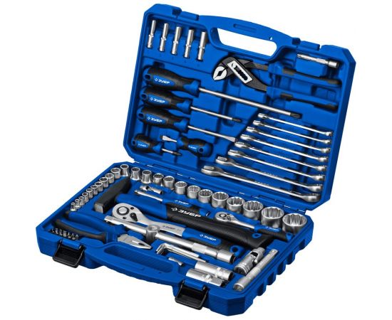 Универсальный набор инструмента ЗУБР Универсал-76 76 предметов 27670-H76 – изображение 8