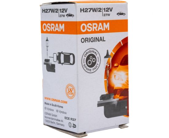 Автолампа OSRAM H27W, 2 PGJ13 HALOGEN 12V,1,10 881 – изображение 8