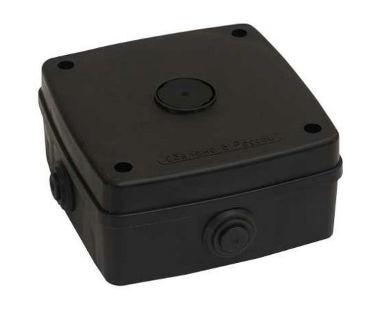 Монтажная коробка SLT МК-1 (чёрная) 10399 