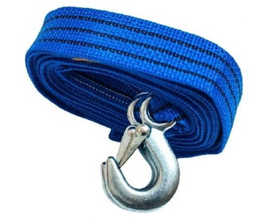Ленточный трос СЕРВИС КЛЮЧ 5т. в пакете 2 крюка 73705 