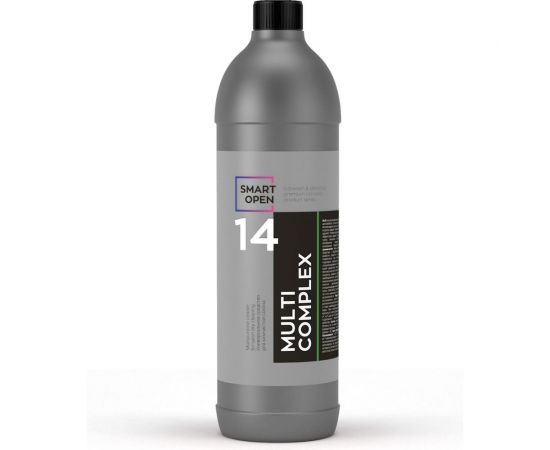 Универсальное средство для химчистки салона автомобиля Smart Open очиститель интерьера 14 Multicomplex 1л 15141 