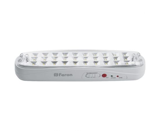 Аварийный светильник FERON 30 LED AC/DC, белый, EM111 41533 