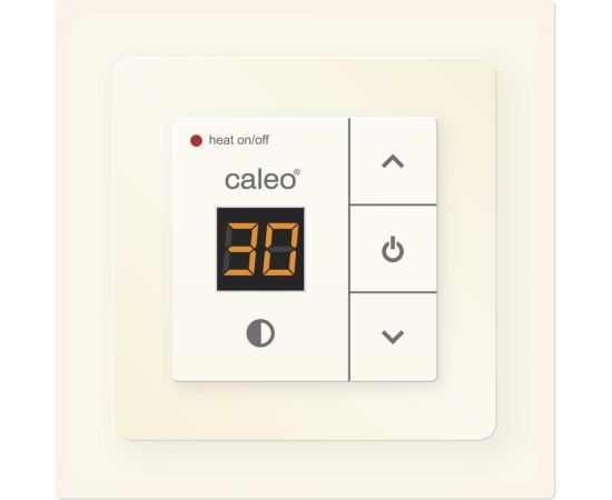 Терморегулятор Caleo 720 бежевый с адаптерами, встраиваемый цифровой, 3,5 кВт КА000001912 