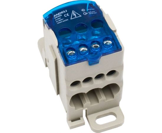 Распределительный блок на DIN-рейку ANDELI РБ-80 1П 80А ADL16-310 