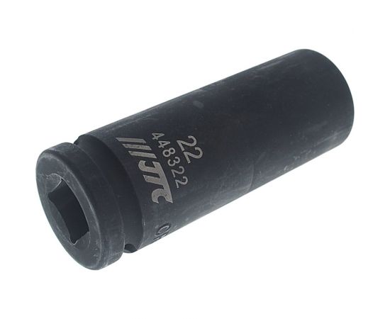 Головка торцевая ударная тонкостенная 12-гранная (22х82 мм; 1/2DR) JTC 448322 