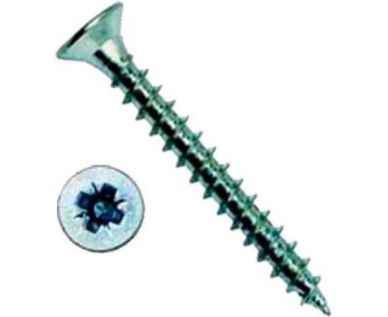 Саморез КРЕП-КОМП белый цинк POZY 3,5х40 10000шт бд3540 