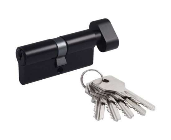 Цилиндровый механизм с вертушкой НОРА-М ECO Z ЛВ-70 35-35 черный 18572 