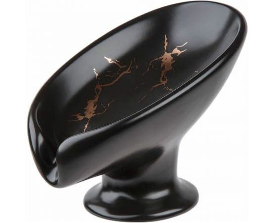 Мыльница PERFECTO LINEA Elegance черная 35-113891 