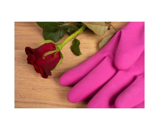 Ароматизированные перчатки YORK РОЗА L 092370 – изображение 4