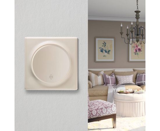 Одинарная рамка OneKeyElectro, цвет бежевый 1E52101301 2172805 – изображение 3