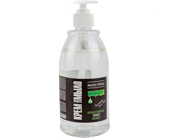 Жидкое крем-мыло Жили-Мыли Антибактериальное 0.5 л, флакон с дозатором 4623721827440 – изображение 2