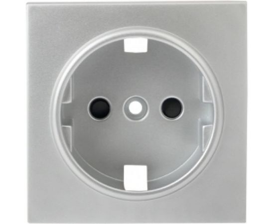 Лицевая панель 1-местной розетки EKF Валенсия, с/з 16А сталь с защитной шторкой PROxima ESR16-L-028-30 – изображение 3