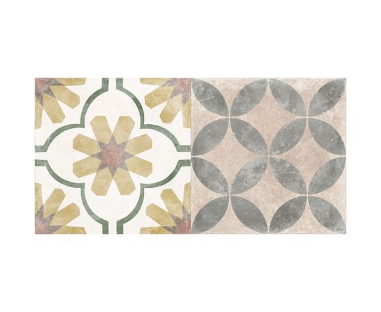 Керамическая настенная плитка LAPARET Atlas бежевый микс, 20x40 см, 1.2 кв.м, 15 плиток в упаковке х9999279382 – изображение 2