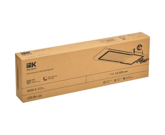 Светильник IEK LED ДКУ 1013-150Д 5000К, IP65 LDKU1-1013-150-5000-K03 – изображение 3