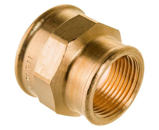 Муфта Viega ВВ, 1"", 3/4"", бронза RX, переходная 266356 – изображение 5