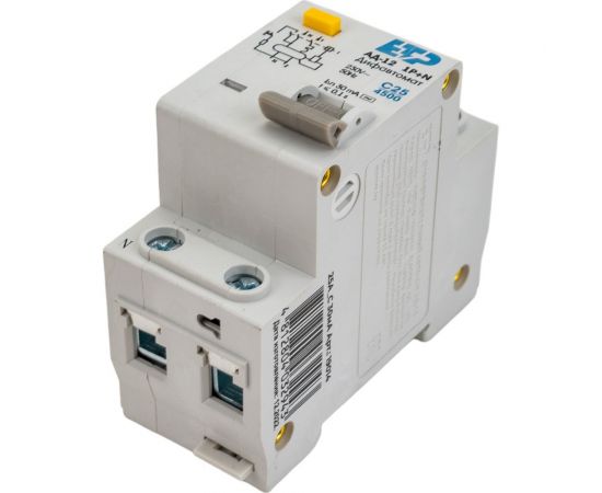 Дифференциальный автомат ETP 1P+N 25А тип АС 30 мА 4,5 кА 19014 – изображение 3