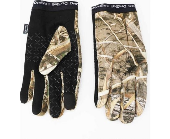 Водонепроницаемые перчатки DexShell StretchFit Gloves, камуфляж, L DG90906RTCL – изображение 2