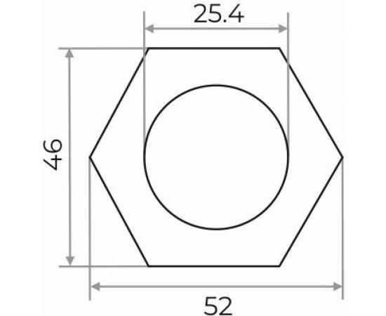 Контргайка Сантис 1" чугун 000758 – изображение 2