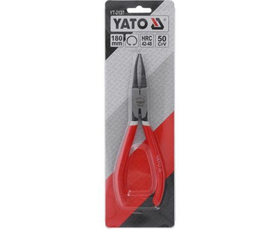 Съёмник стопорных колец сжим YATO 180мм YT-2137 – изображение 2