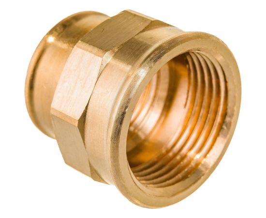 Муфта Viega ВВ, 1"", 3/4"", бронза RX, переходная 266356 – изображение 4