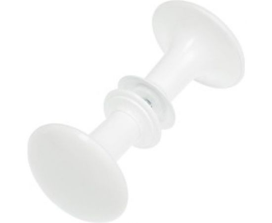 Дверная ручка кнопка STARFIX пластмассовая, белая SMP-50653-1 – изображение 2