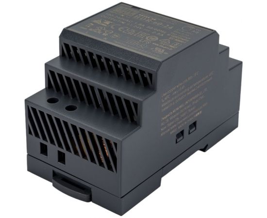 Блок питания адаптер 220/24 В, 60 Вт GEKON DR-60-24 – изображение 3