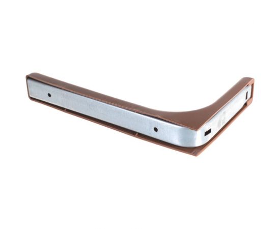 Кронштейн с декоративными накладками MFK-TORG коричневый L=240мм К-91 – изображение 2