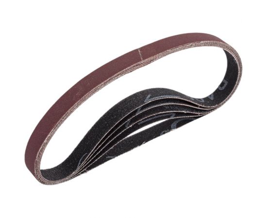 Лента на ткани для электроинструмента 5 шт, 10х330 мм, Р400 Сегмент-Абразив 7930091776078 – изображение 2