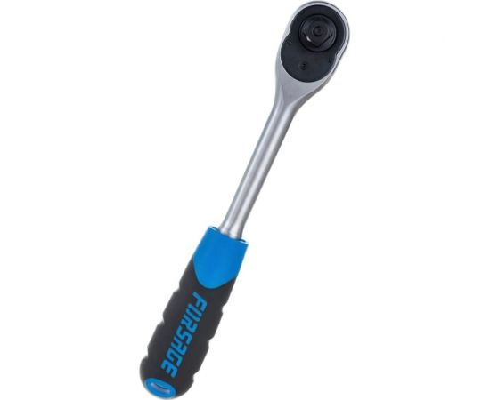 Реверсивная трещотка Forsage с резиновой ручкой, 3/8, L-200мм, 72зуб F-80233 51425 – изображение 2